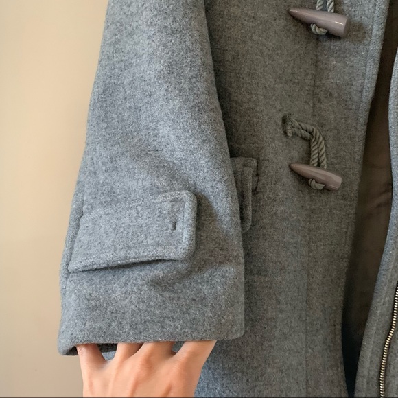 Fray I.D Grey Wool Coat - Picture 4 of 7